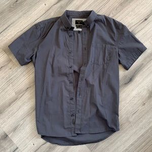 Quicksilver Modern Fit Short Sleeve Button Down